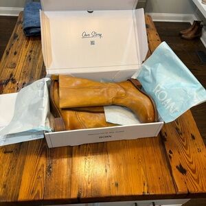 Roan Women's Brown Heeled Boots